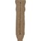 Ekena Millwork 9"W x 10"D x 34"H Super Jumbo Traditional Wood Corbel, Mahogany CORW09X10X34TRGM - alternate 2